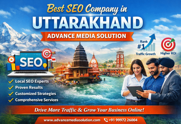 Best SEO Company in Uttarakhand – Advance Media Solution